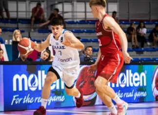Ευρωμπάσκετ Κ18: η Ελλάδα νίκησε την Δανία 107-75