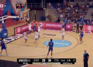 Ευρωμπάσκετ Κ18: η Ελλάδα νίκησε την Ιταλία 88-83