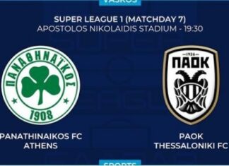 Super League: Παναθηναϊκός και ΠΑΟΚ έφεραν 2-2