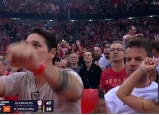 Euroleague: ο Ολυμπιακός ηττήθηκε 68-77 από την Μπαρτσελόνα
