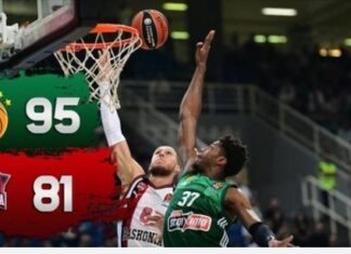 Euroleague: ο Παναθηναϊκός νίκησε την Μπασκόνια 95-81