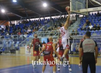 National League: τα Τρίκαλα Basket νίκησαν τον Βίκο 64-52