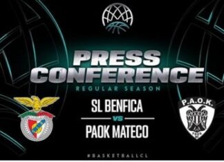 BCL: ο ΠΑΟΚ ηττήθηκε 94-72 από την Μπενφίκα