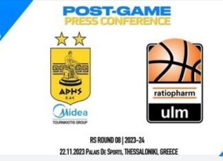 Eurocup: ο Άρης ηττήθηκε 99-88 από την Ούλμ
