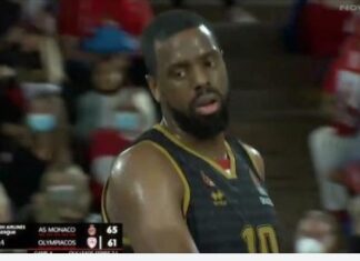 Euroleague: ο Ολυμπιακός γνώρισε την ήττα στο Μονακό με 85-77