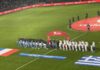 Καλαμπακιώτες φίλαθλοι στην Opap Arena για τον αγώνα της Εθνικής