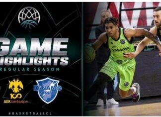 BCL: η ΑΕΚ νίκησε στην Σάσαρι 110-79 και πέρασε απευθείας στους 16