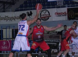 Πρώτο βήμα ανόδου για τα Τρίκαλα Basket