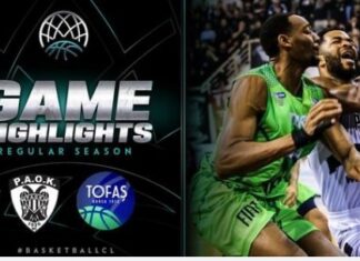 BCL: ο ΠΑΟΚ ηττήθηκε από την Τόφας 95-63