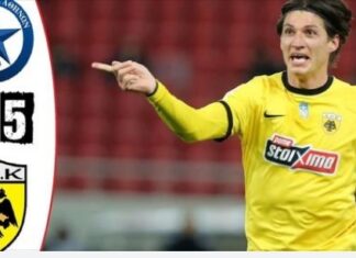 Super League: η ΑΕΚ σκόρπισε τον Ατρόμητο (0-5) στο Περιστέρι