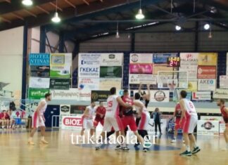 Τα Τρίκαλα Basket νίκησαν την Νήαρ Ήστ κι αναδείχθηκαν πρωταθλητές χειμώνα