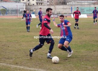 Κύπελλο ΕΠΣΤ: ο ΑΟ Τρίκαλα νίκησε με 2-0 το Καστράκι