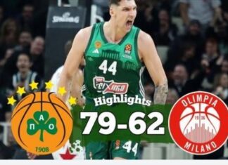 Euroleague: ο Παναθηναϊκός επιβλήθηκε 79-62 της Μιλάνο