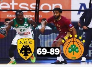 Basket League: ο Παναθηναϊκός νίκησε 89-69 την ΑΕΚ