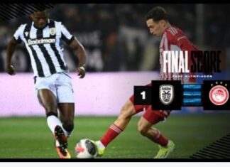 Super League: ρεβάνς για Ολυμπιακό, 4-1 μέσα στην Τούμπα τον ΠΑΟΚ