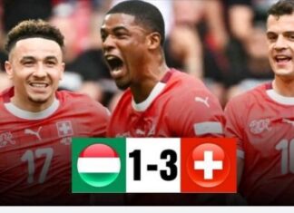 Euro 2024: η Ελβετία νίκησε 3-1 την Ουγγαρία
