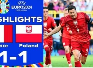 Euro 2024: Γαλλία και Πολωνία έφεραν 1-1 με πέναλτι