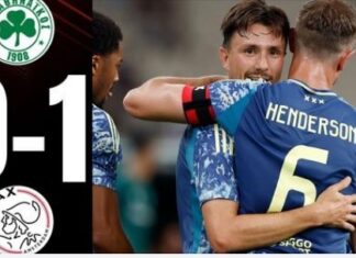 Europa League: ο Παναθηναϊκός ηττήθηκε 0-1 από τον Άγιαξ στο ΟΑΚΑ