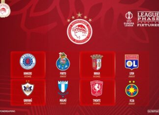 Europa League: η Ευρωπαϊκή λίστα του Ολυμπιακού