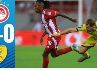 Super League: ο Ολυμπιακός παραχώρησε λευκή ισοπαλία στον Παναιτωλικό