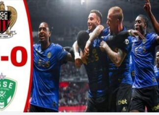 Γαλλία: η Νις αφού προηγήθηκε 6-0 στο ημίχρονο, νίκησε 8-0 την Σεντ Ετιέν