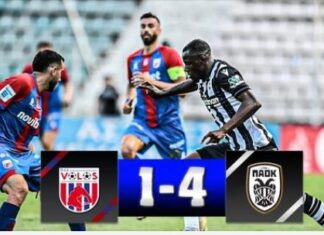 Super League: ο ΠΑΟΚ πέρασε με νίκη 4-1 από τον Βόλο