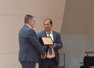 Ο Κώστας Φαμίσης βραβεύτηκε από το ΤΕΦΑΑ Τρικάλων