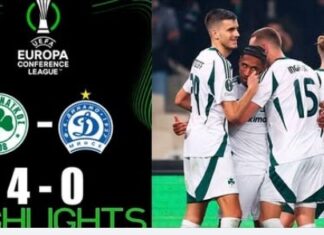 Conference League: ο Παναθηναϊκός νίκησε 4-0 την Ντιναμό Μίνσκ