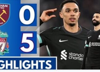 Premier League: η Λίβερπουλ νίκησε 5-0 την Γουέστ Χαμ στο Λονδίνο