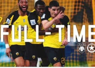 Super League: νίκες για ΑΕΚ, ΟΦΗ στις καθυστερήσεις το Σάββατο
