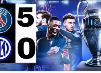 Champions League, τελικός: απίστευτη Παρί, 5-0 την Ίντερ