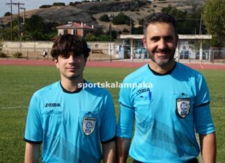 Πατέρας και γιος διαιτητές στο ίδιο παιχνίδι