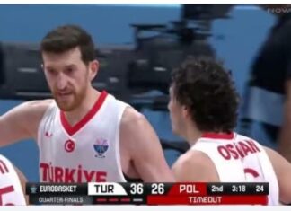 Eurobasket 2025: η Τουρκία νίκησε την Πολωνία 91-77 και πέρασε στους 4