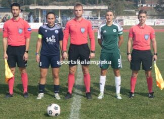 Φωτορεπορτάζ από τον αγώνα Τρίκαλα-Παναθηναϊκός στην Καλαμπάκα
