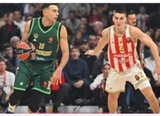 Euroleague: ο Παναθηναϊκός ηττήθηκε 86-68 από τον Ερυθρό Αστέρα