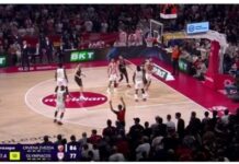 Euroleague: ο Ολυμπιακός γνώρισε την ήττα από τον Ερυθρό Αστέρα 91-80