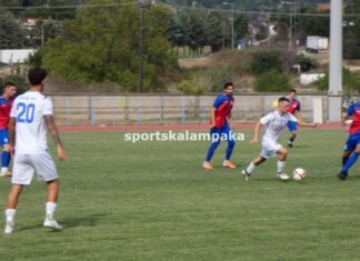 Ο ΑΟ Τρίκαλα έφερε 1-1 εκτός έδρας με την Ελασσόνα