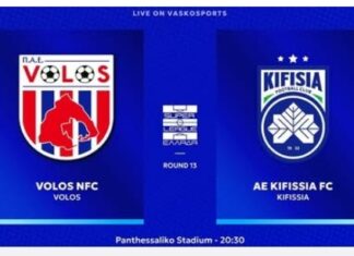 Super League: ο Βόλος έφερε 1-1 με την Κηφισιά