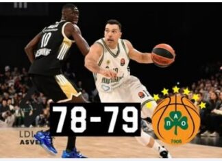 Euroleague: ο Παναθηναϊκός νίκησε 79-78 την Βιλερμπάν