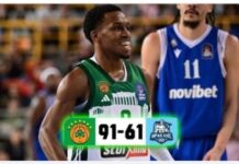 Μπάσκετ, final 8: ο Παναθηναϊκός νίκησε 91-61 το Μαρούσι και προκρίθηκε στον τελικό