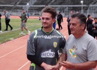 Τελικός κυπέλλου ΕΠΣΤ: mvp του τελικού ο τερματοφύλακας Χρήστος Μπαρούτας