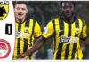 Super League: ΑΕΚ και Ολυμπιακός έμειναν στο 1-1