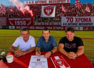 Γ’ Εθνική: ο Παναγιώτης Κυπαρίσσης στον πάγκο του Διγενή Νεοχωρίου