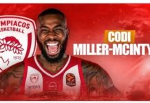 Basket League: κι επίσημα στον Ολυμπιακό ο Μακ Ιντάιρ