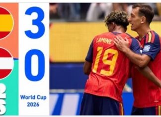 Μουντιάλ 2026: η Ισπανία ανεβαίνει και νίκησε 3-0 την Αυστρία