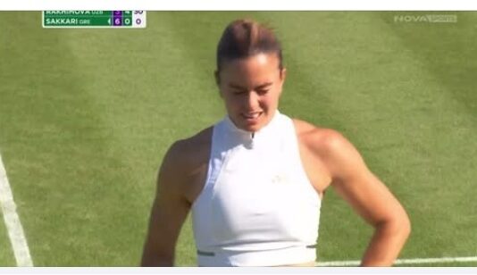 Wimbledon: η Σάκκαρη προκρίθηκε στον 3ο γύρο