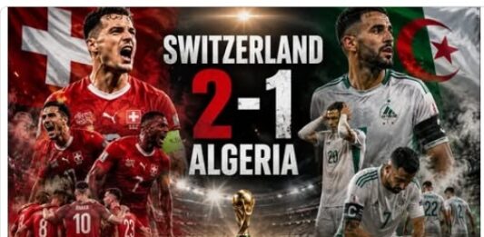 Μουντιάλ 2026: η Ελβετία νίκησε 2-0 την Αλγερία και προκρίθηκε στους 16