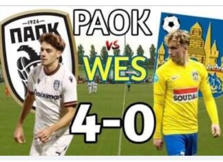 Διεθνή φιλικά: ο ΠΑΟΚ νίκησε την Βέστερλο 4-0