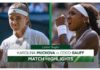 Wimbledon: η Καρολίνια Μούχοβα πέρασε στον τελικό