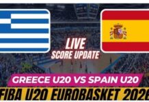 Eurobasket U17: η Ελλάδα ηττήθηκε από την Ισπανία 81-67